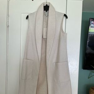 JOIE Long Blazer Vest